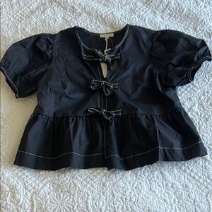 Moon River Front Tie Top